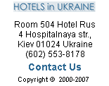 Ukraine hotels